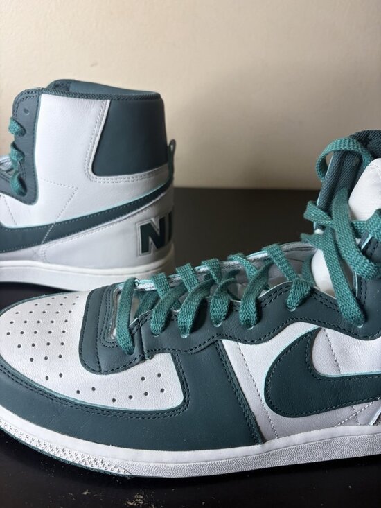 Nike Terminator High “Noble Green” Size-13 White Men’s (FD0650 100) New main image 5